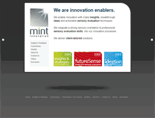 Tablet Screenshot of mintinnovation.com